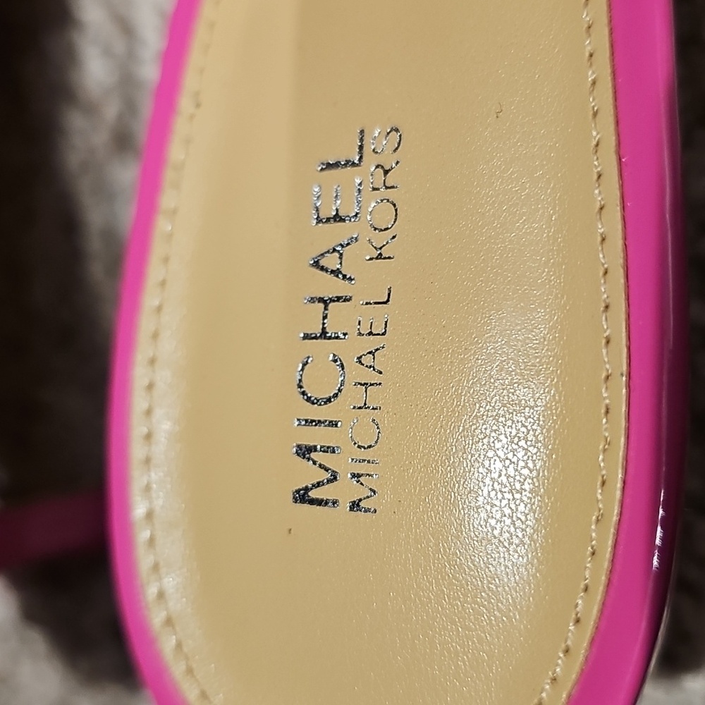 Michael Kors Celia Slip-On Slide Dress Sandals NWOT Size 9.5 - Picture 6 of 7
